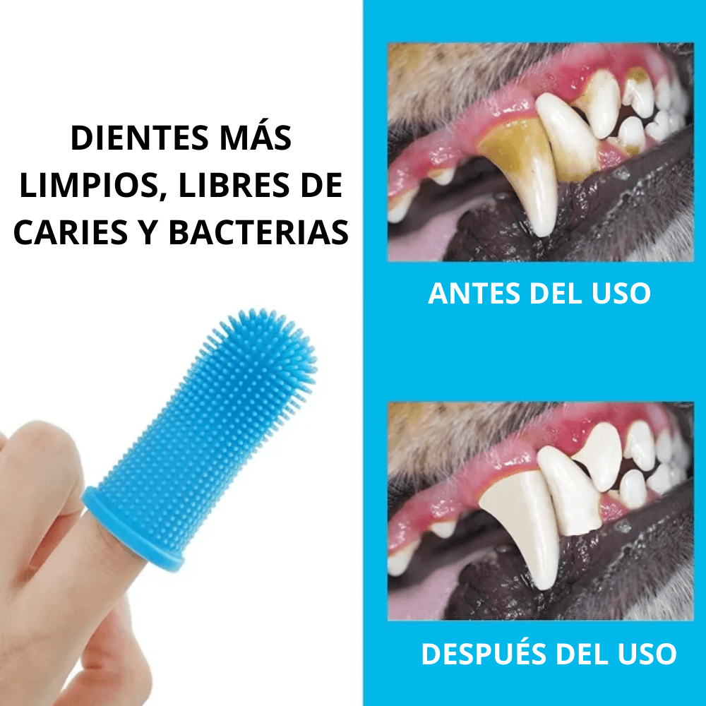 Cepillo de Dientes para Mascotas